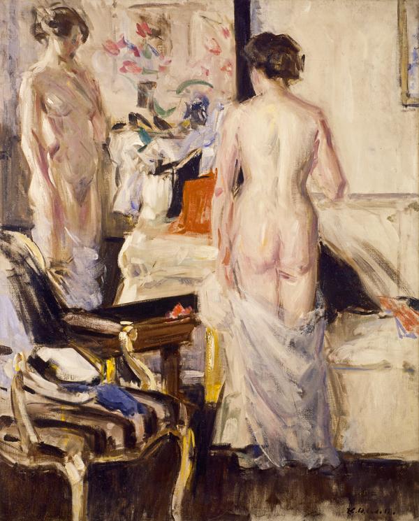 Le modèle - Francis Cadell