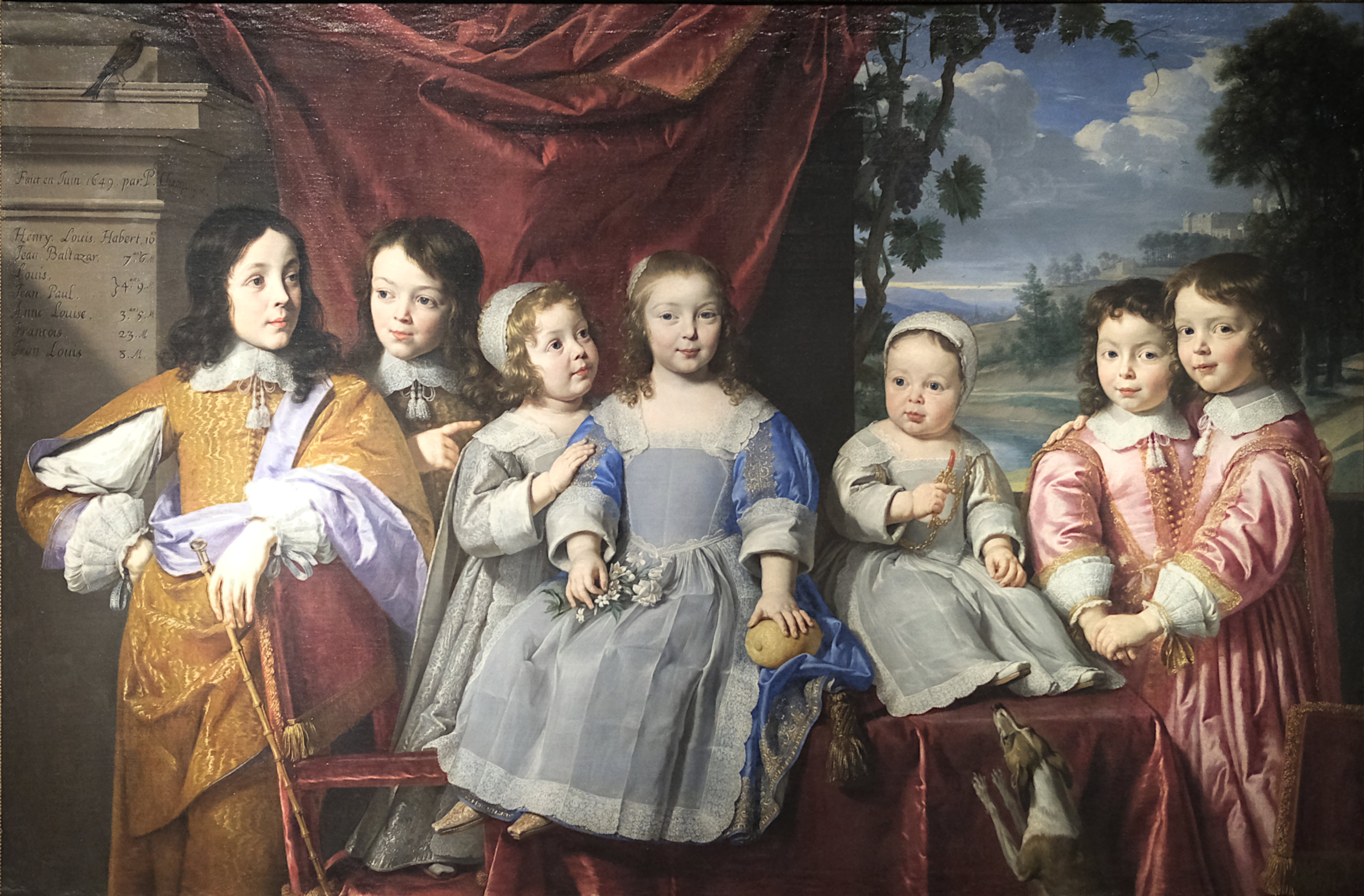 Les Enfants Habert de Montmor - Philippe de Champaigne