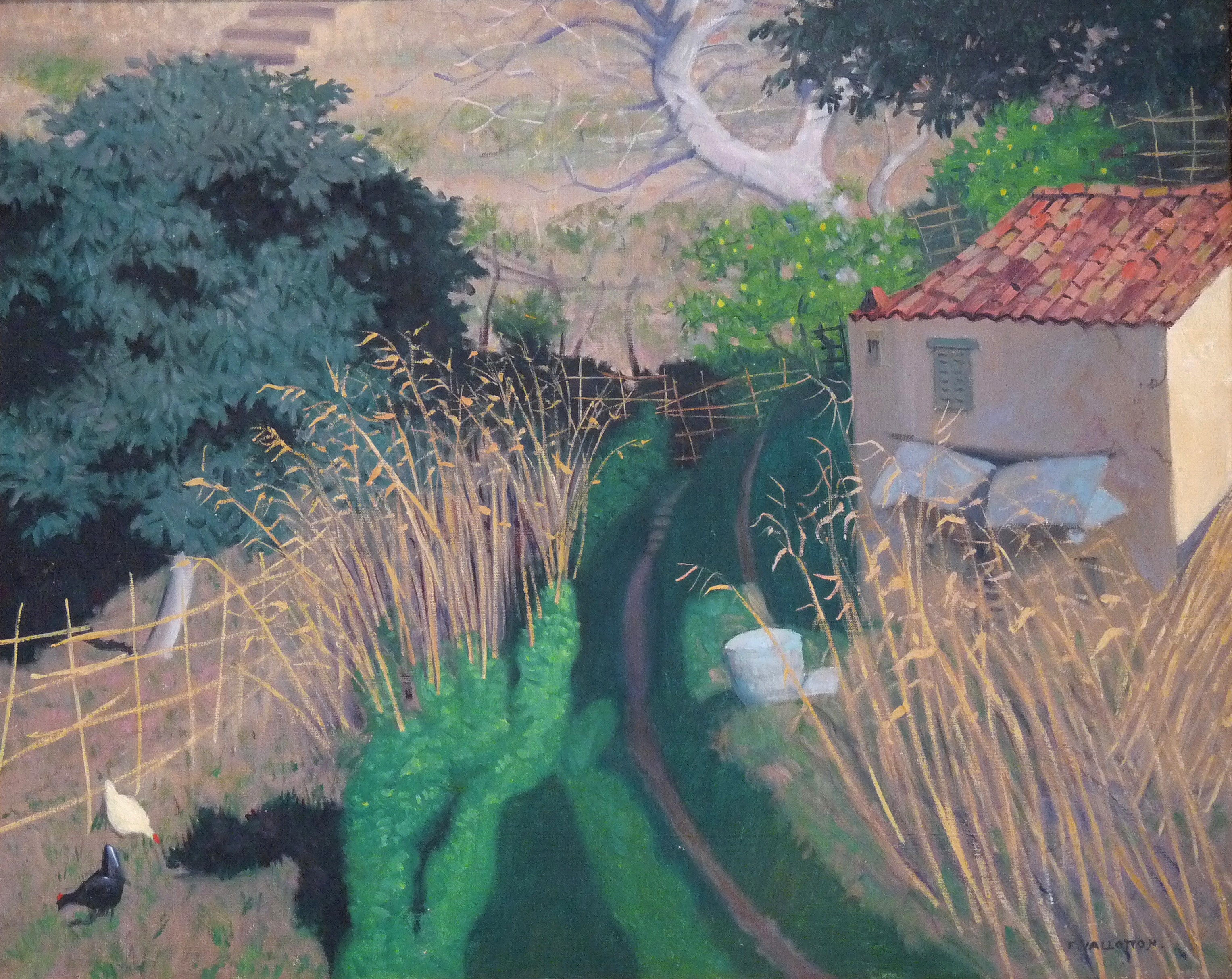 Maison et roseaux - Félix Vallotton