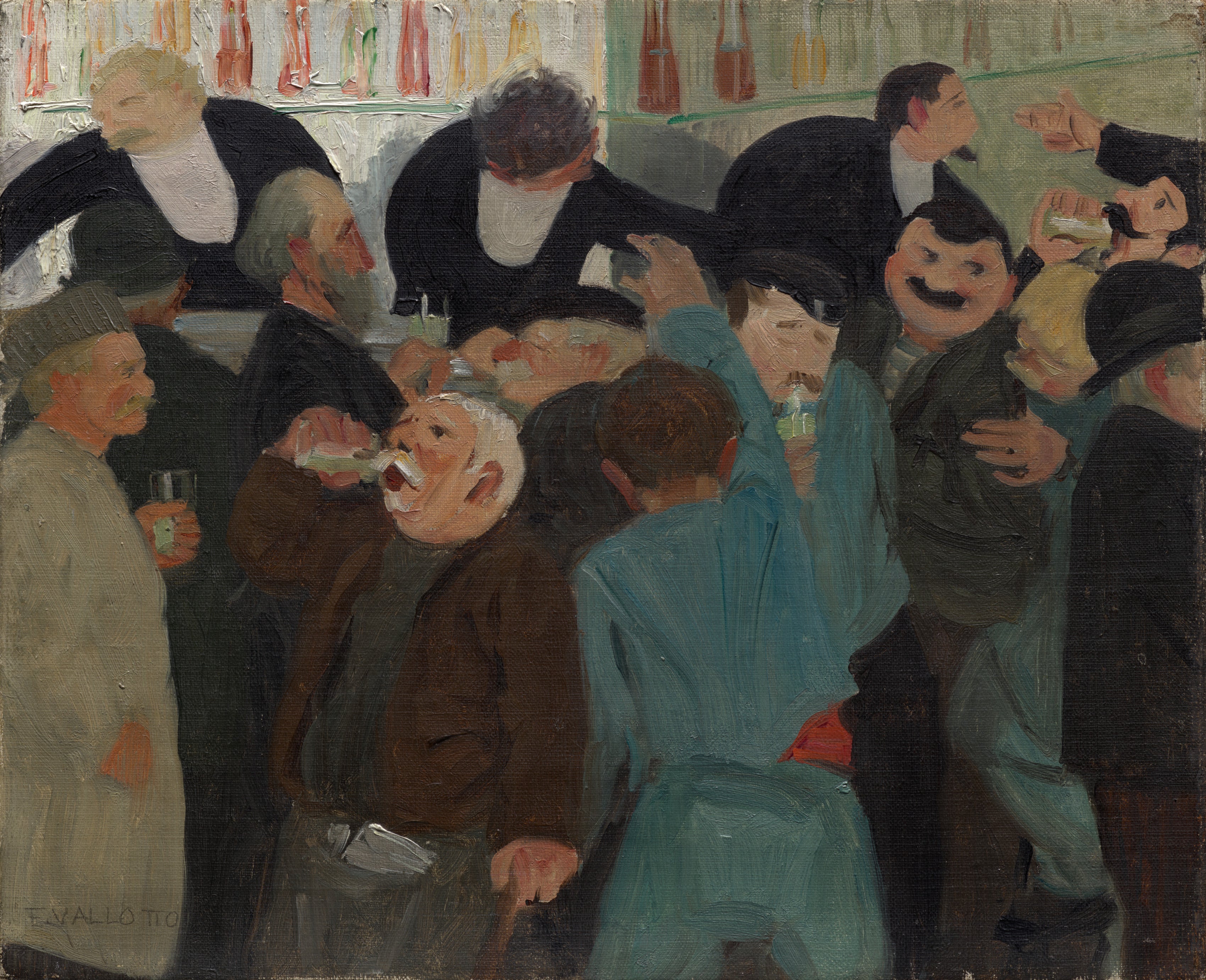 Le Bistro - Félix Vallotton