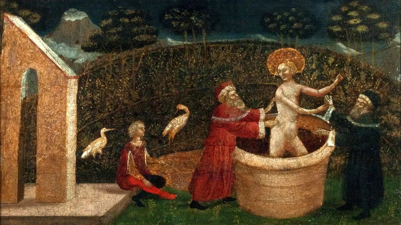 スザンヌと老人たち - ジェンティーレ・ダ・ファブリアーノ