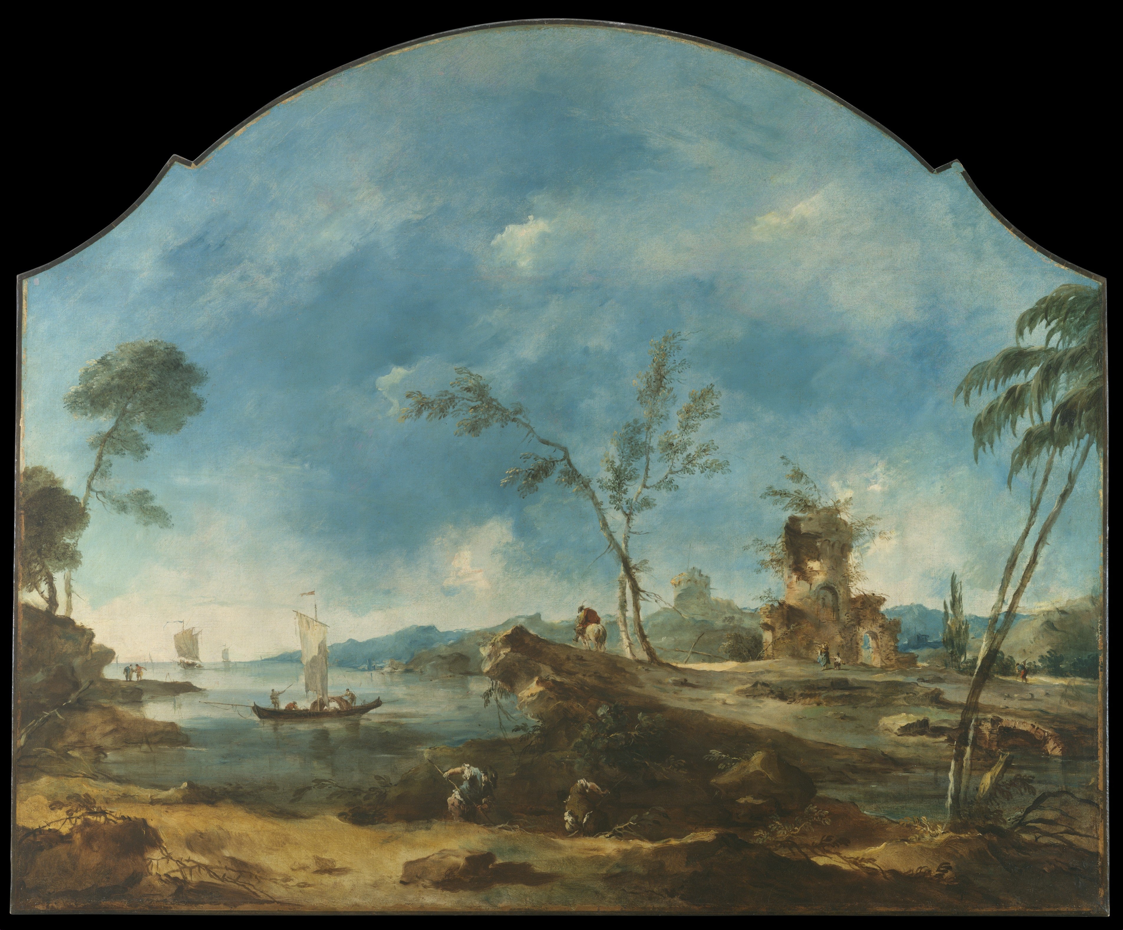 Paysage fantastique - Francesco Guardi - Alpha Reproduction