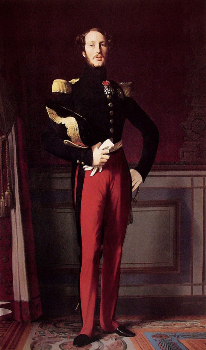 フェルディナン・フィリップ、オルレアン公（1810-1842） - ジャン＝オーギュスト＝ドミニク・アンブロワーズ・イングル