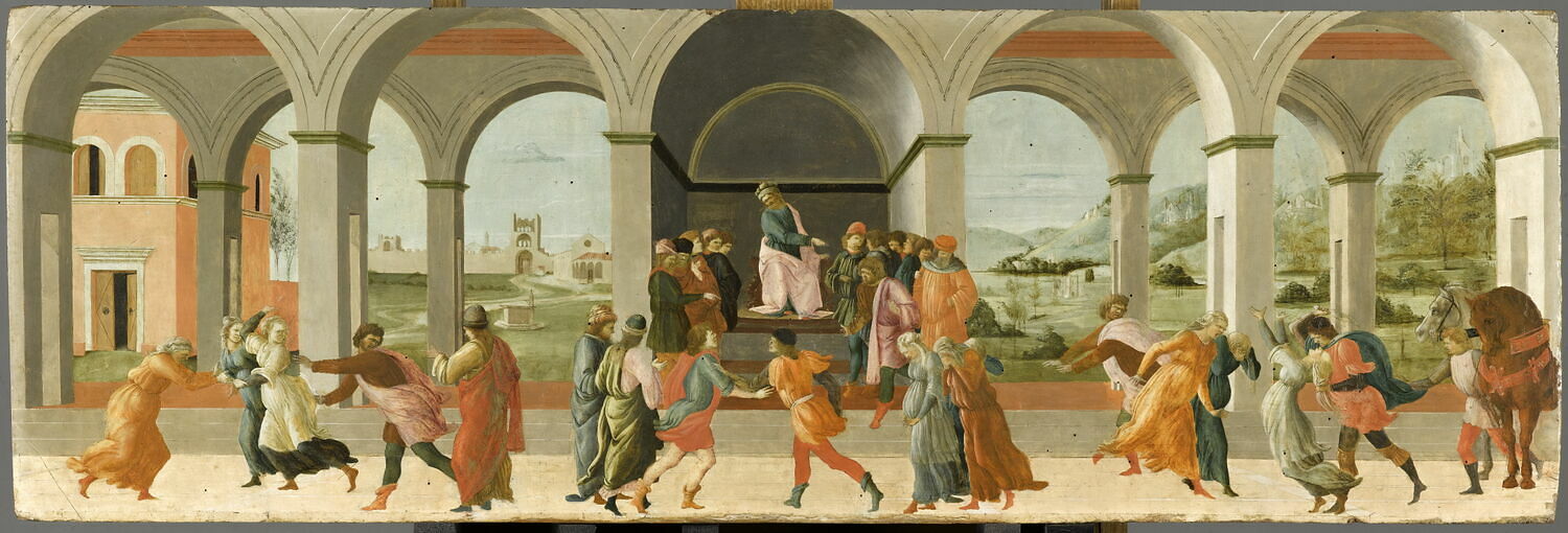Scènes de l'histoire de Virginie - Filippino Lippi