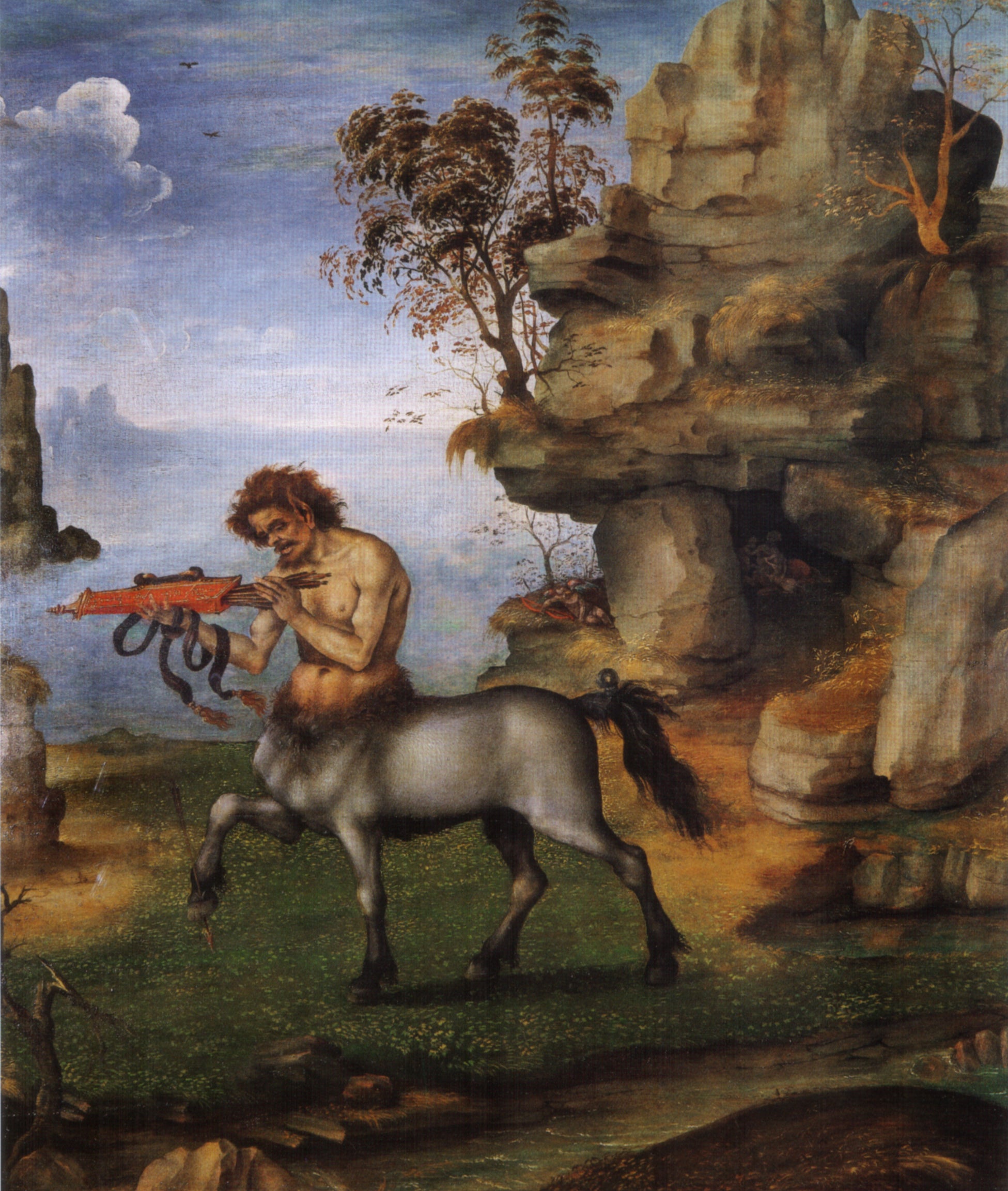 Le Centaure blessé (verso : la Naissance de Vénus ?) - Filippino Lippi