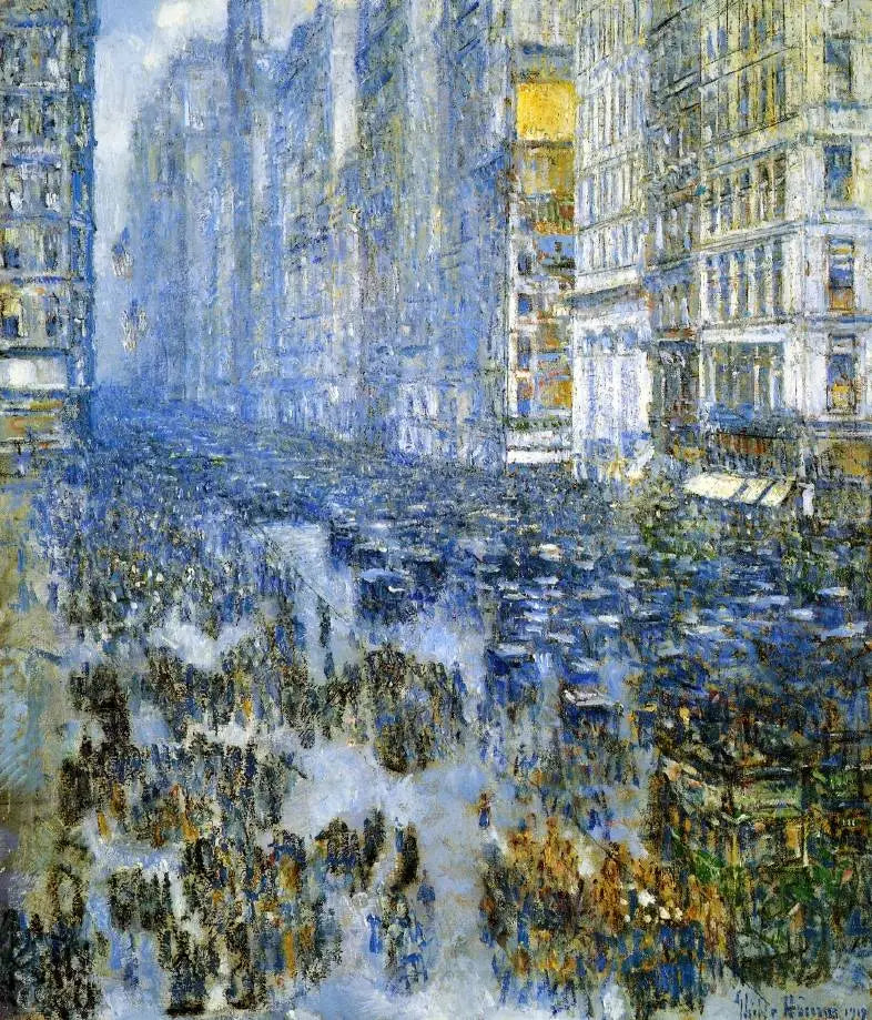 シンキャム・アベニュー - チルド・ハッサム

Source:
Cinquième Avenue - Childe Hassam