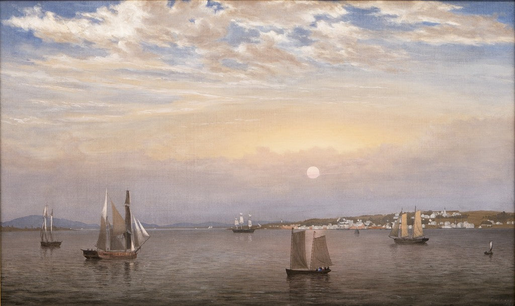 Port et ville de Castine - Fitz Henry Lane