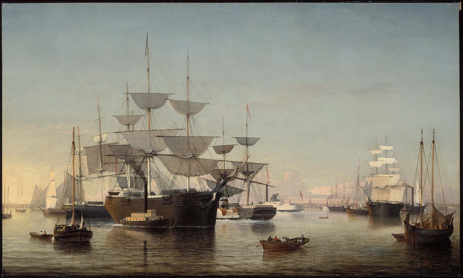 Port de New York - Fitz Henry Lane