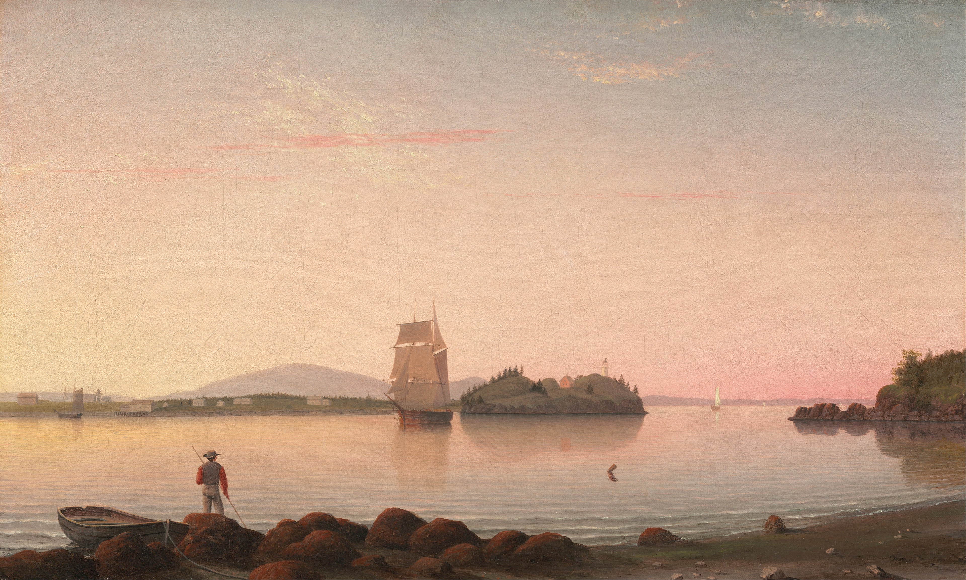 Owl's Head, baie de Penobscot, Maine - Fitz Henry Lane