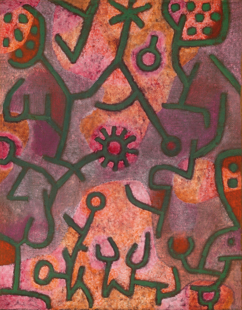 Flora am Felsen, 1940 , 94868D1 - Paul Klee