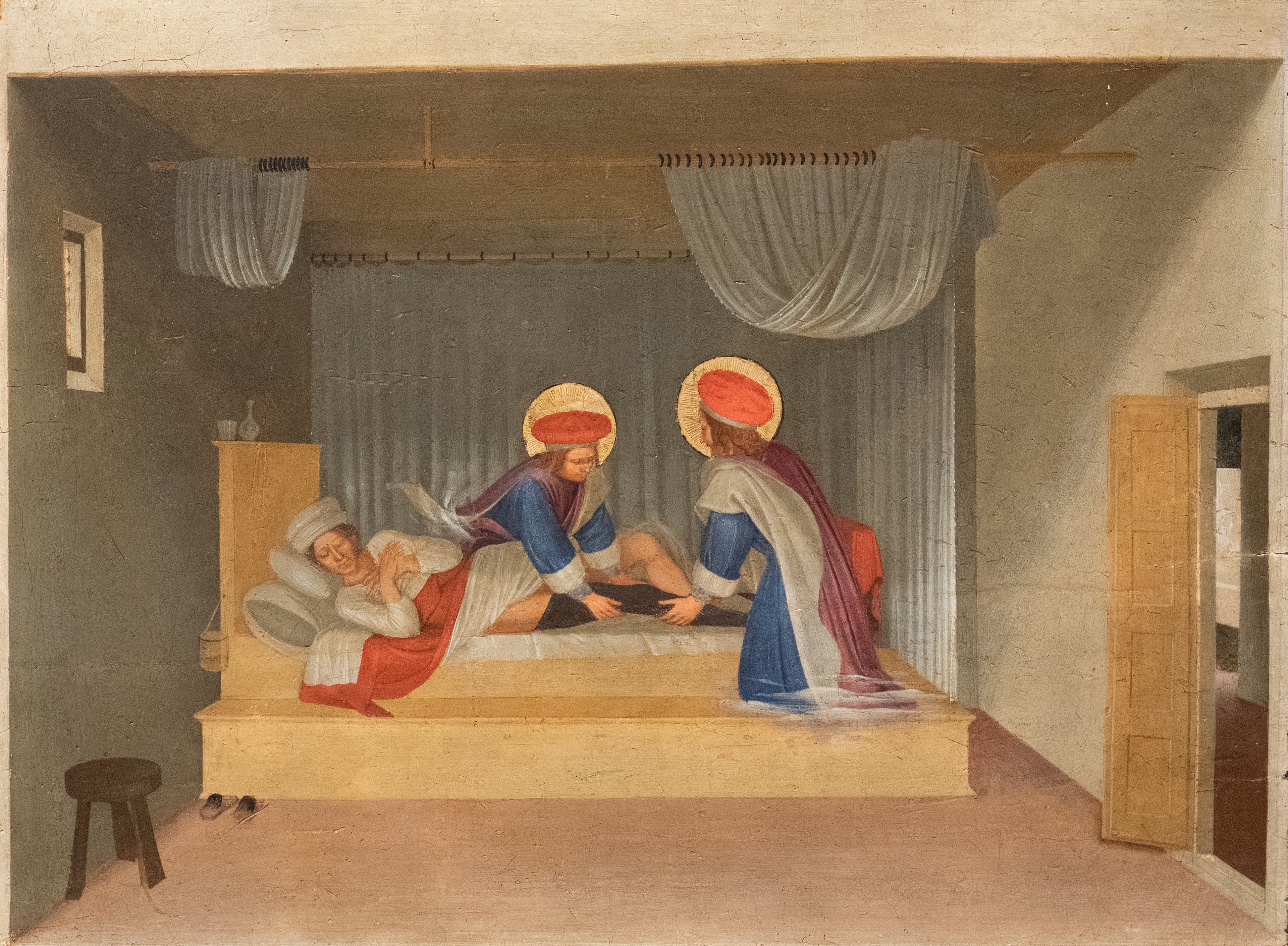 La guérison de Justinien par saint Côme et saint Damien - Fra Angelico
