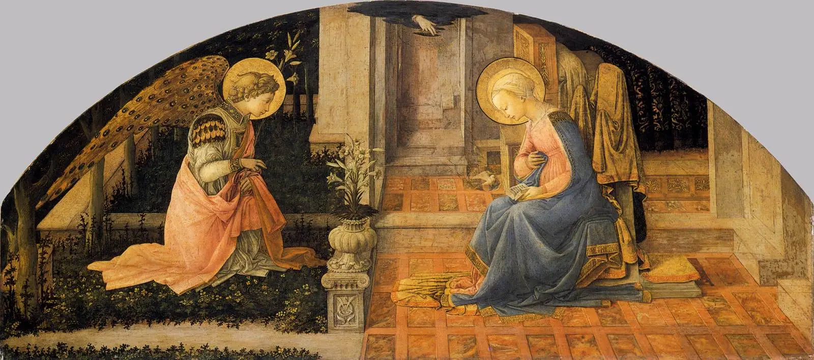 Annonciation - Fra Filippo Lippi - Alpha Reproduction