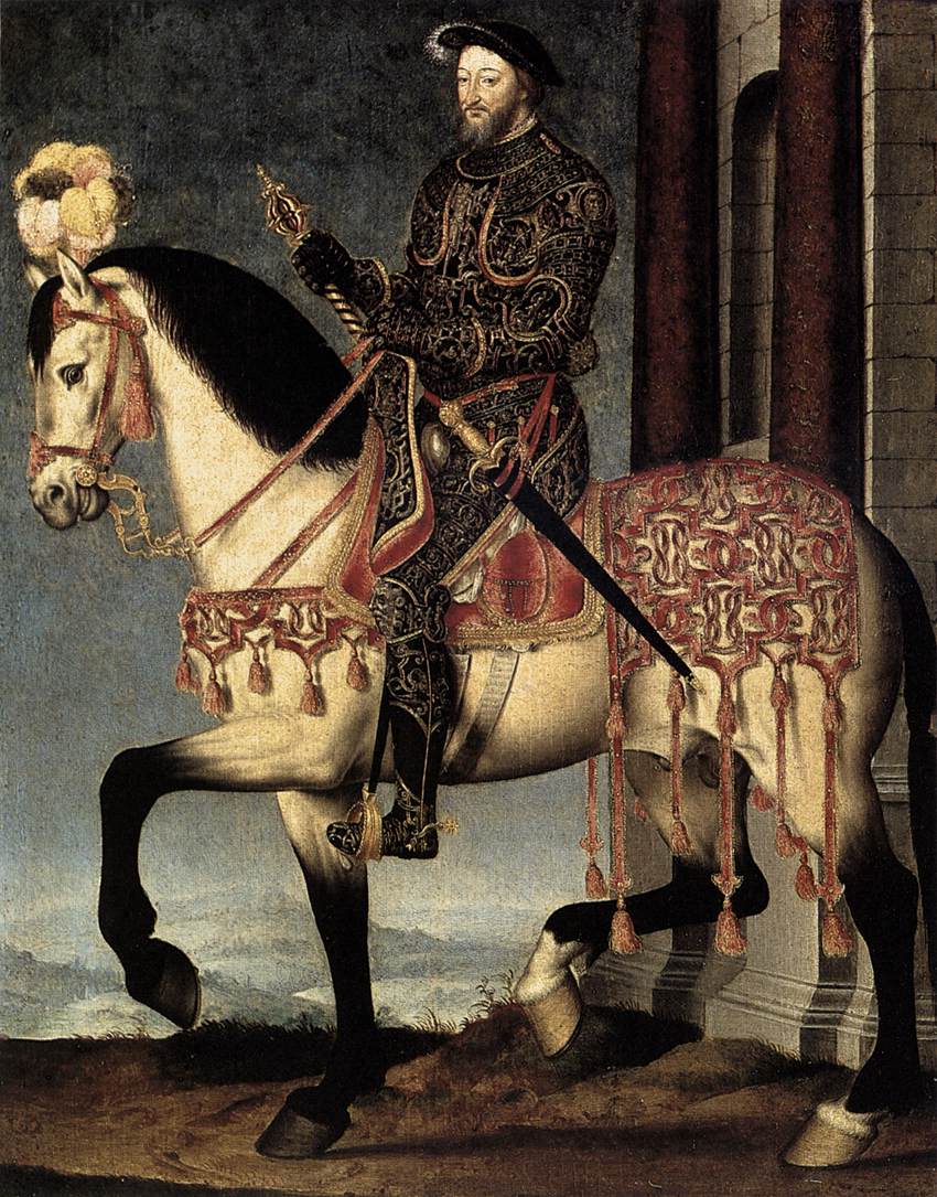 Portrait équestre de François Ier - François Clouet