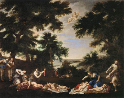 Les Amours désarmés - Francesco Albani