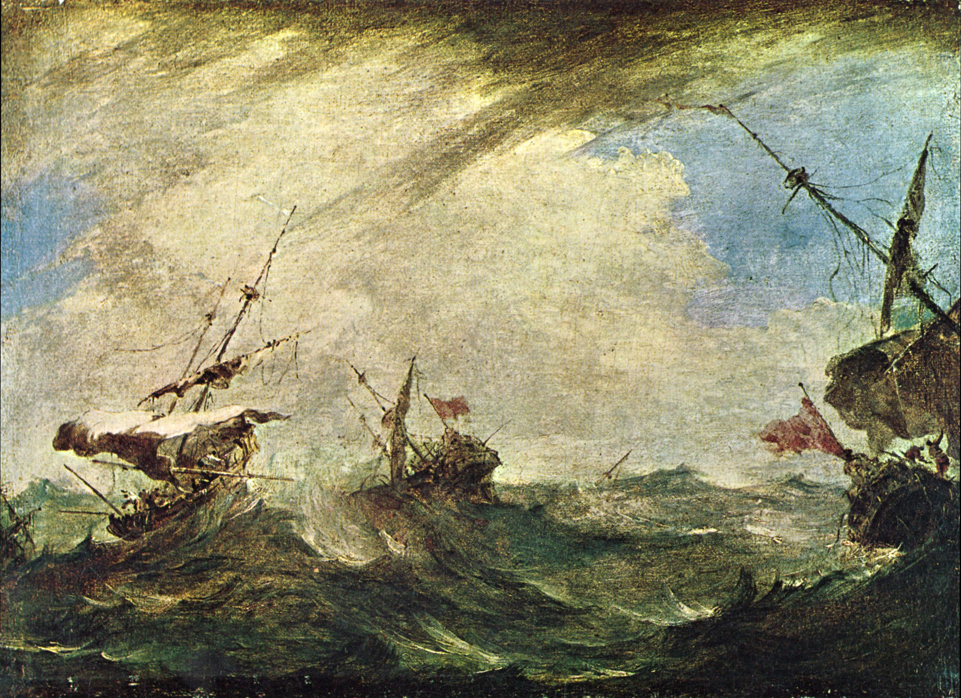 Tempête sur la mer - Francesco Guardi - Alpha Reproduction