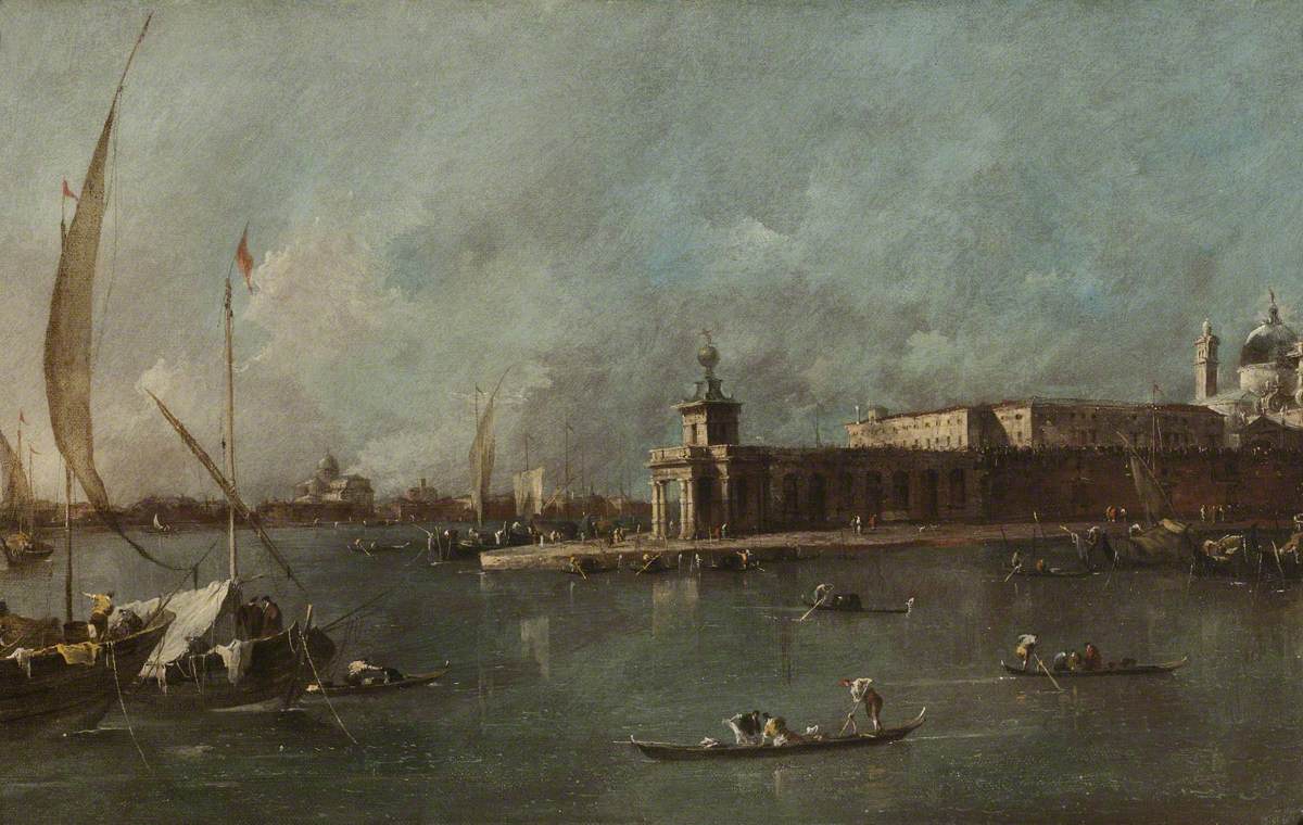 La Dogana Venise - Francesco Guardi - Alpha Reproduction