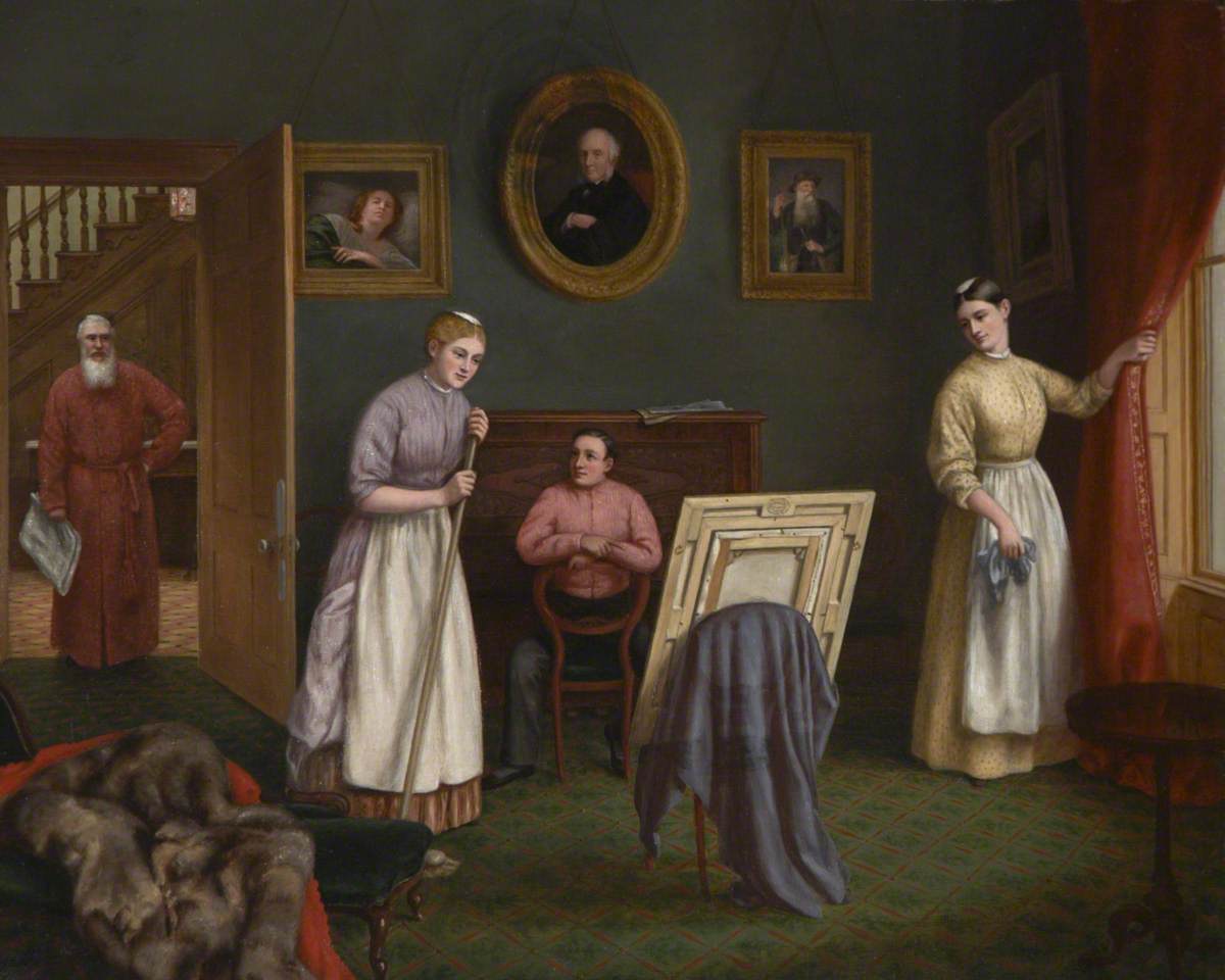 Artiste dans son atelier - Fitz Henry Lane