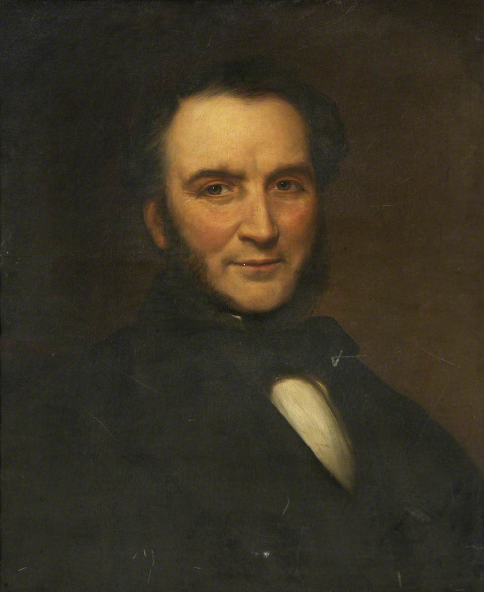 Robert Hodge (1810–1890), 1er ingénieur municipal de Plymouth (1854–1878) - Fitz Henry Lane