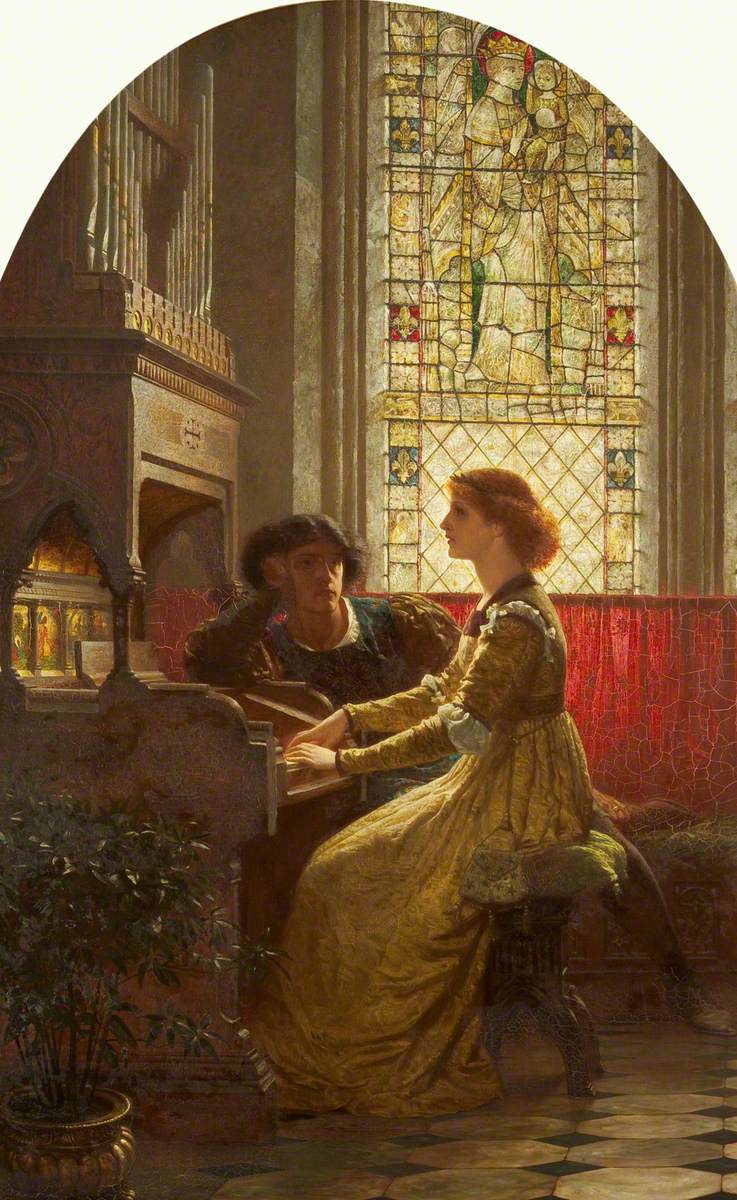 Harmonie - Frank Bernard Dicksee