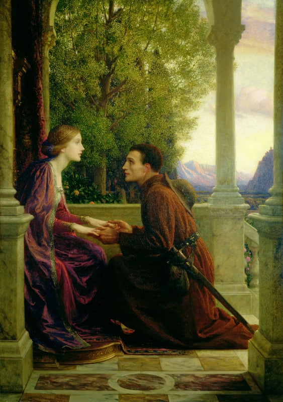 La fin de la quête - Frank Bernard Dicksee