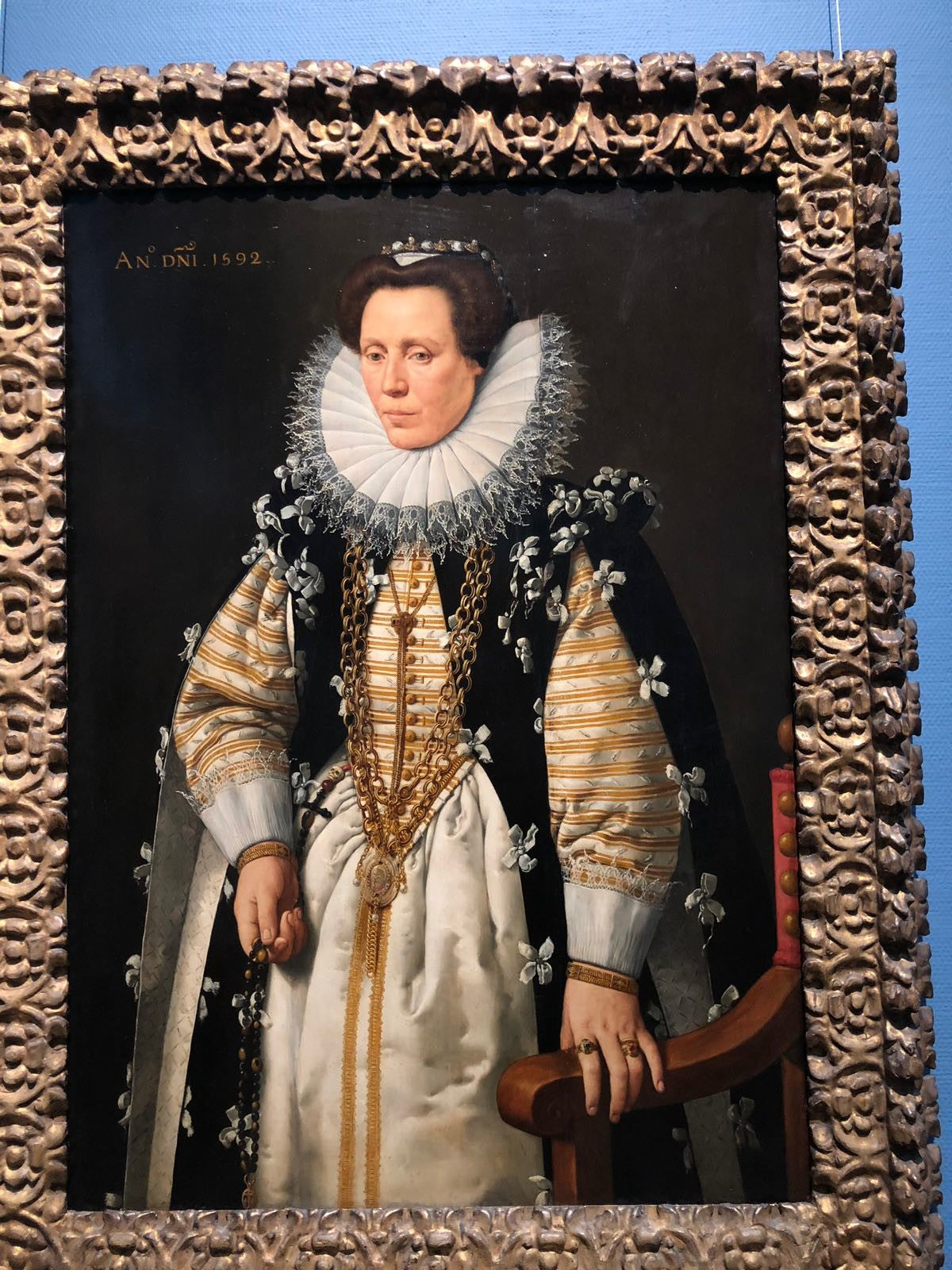 Portrait de l'épouse de Nicolas de Hellincx - Frans Pourbus the Younger