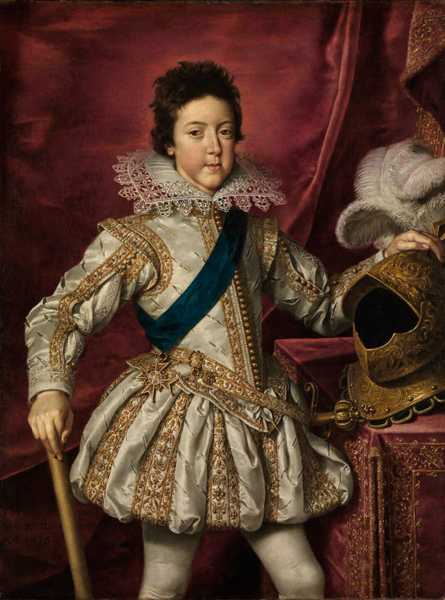 Portrait de Louis XIII - Frans Pourbus the Younger