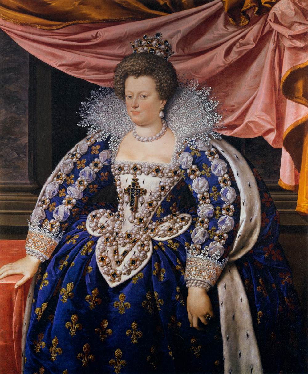 Portrait de Marie de Médicis - Frans Pourbus the Younger