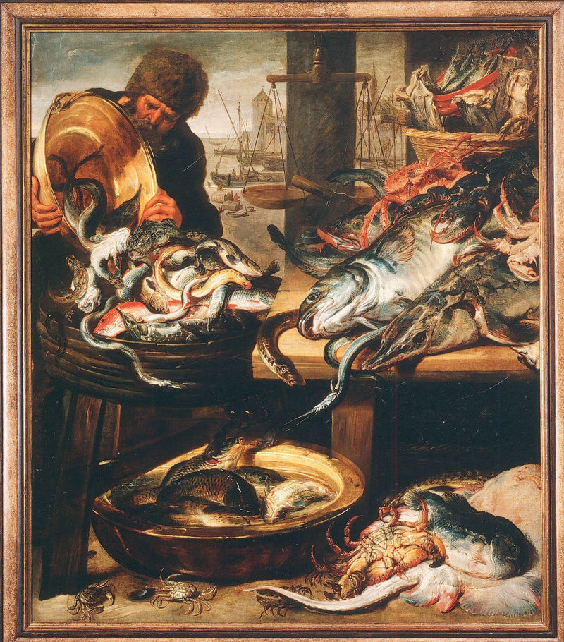 Le poissonnier - Frans Snyders