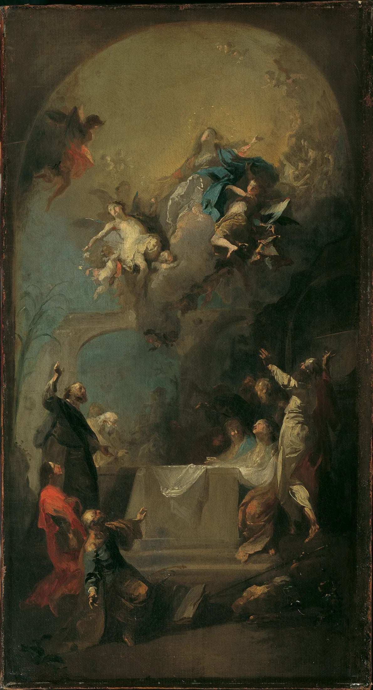 Assomption de Marie - Franz Anton Maulbertsch image 1 copie peinte à la main à l’huile