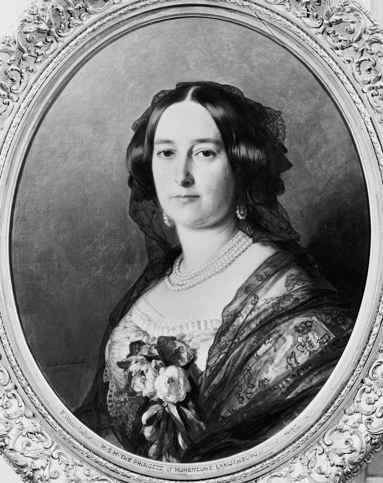 Féodora, princesse de Hohenlohe-Langenbourg (1807-1872) - Franz Xaver Winterhalter