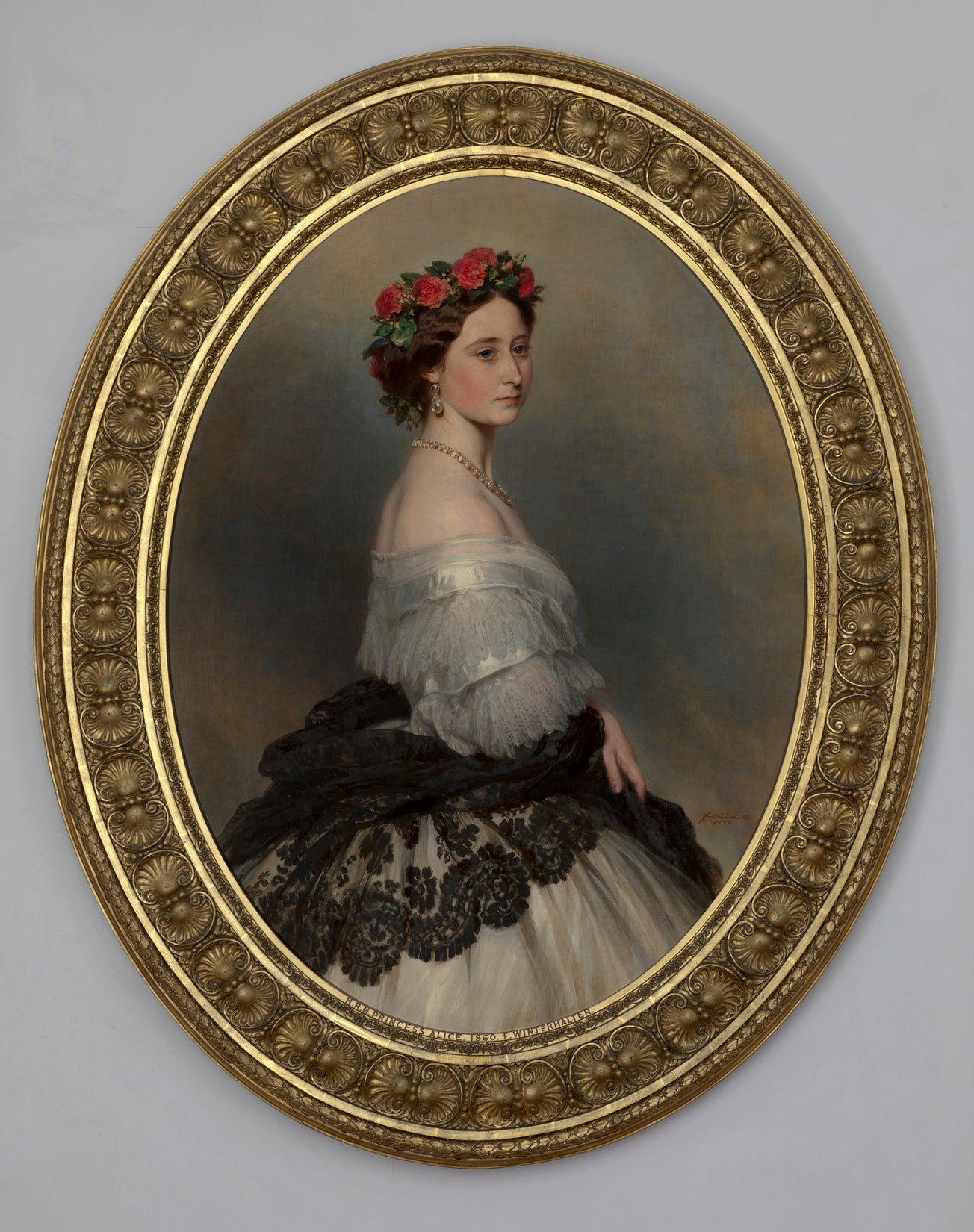 Princesse Alice (1843-1878), plus tard grande-duchesse de Hesse - Franz Xaver Winterhalter