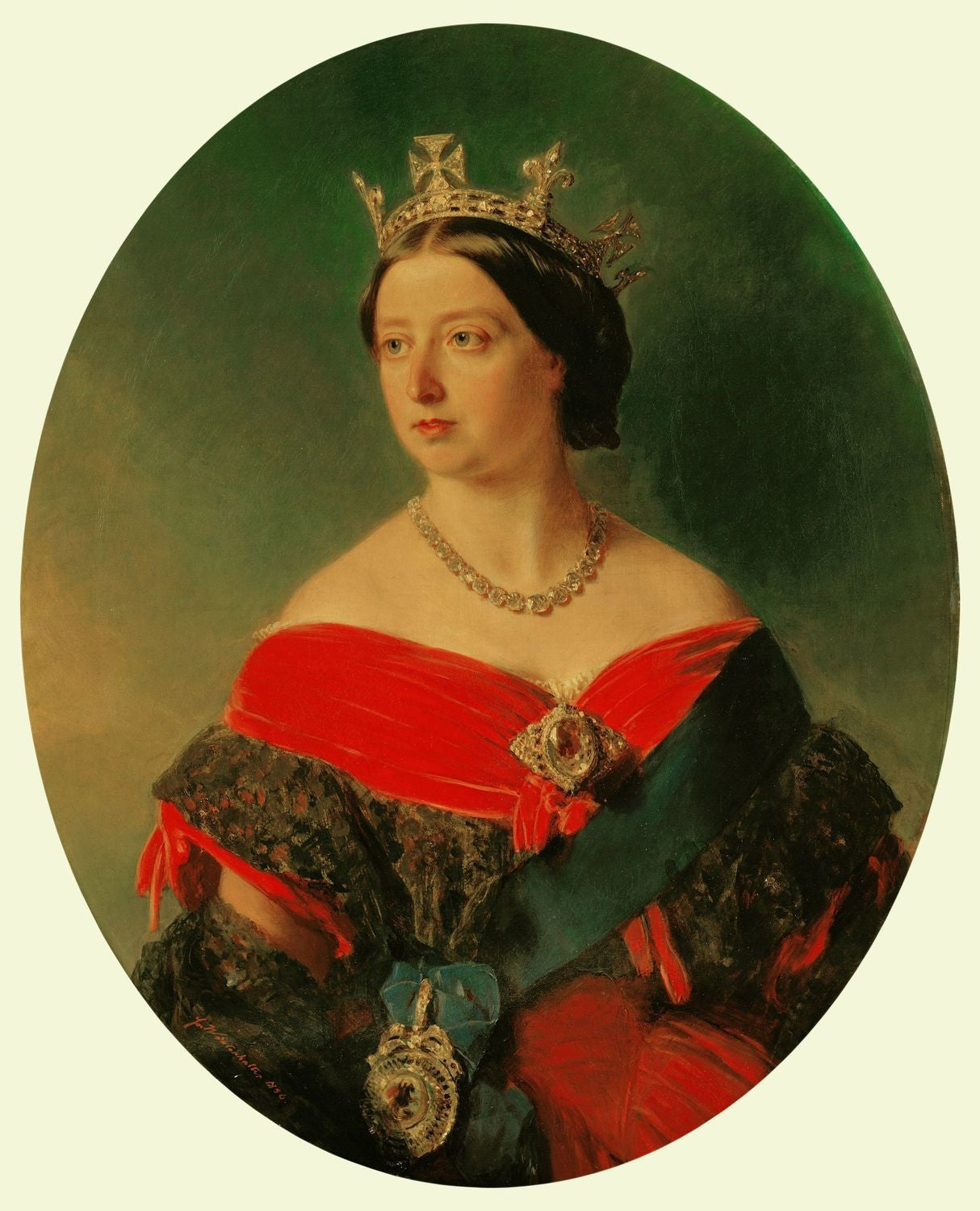 La reine Victoria (1819-1901) - Franz Xaver Winterhalter