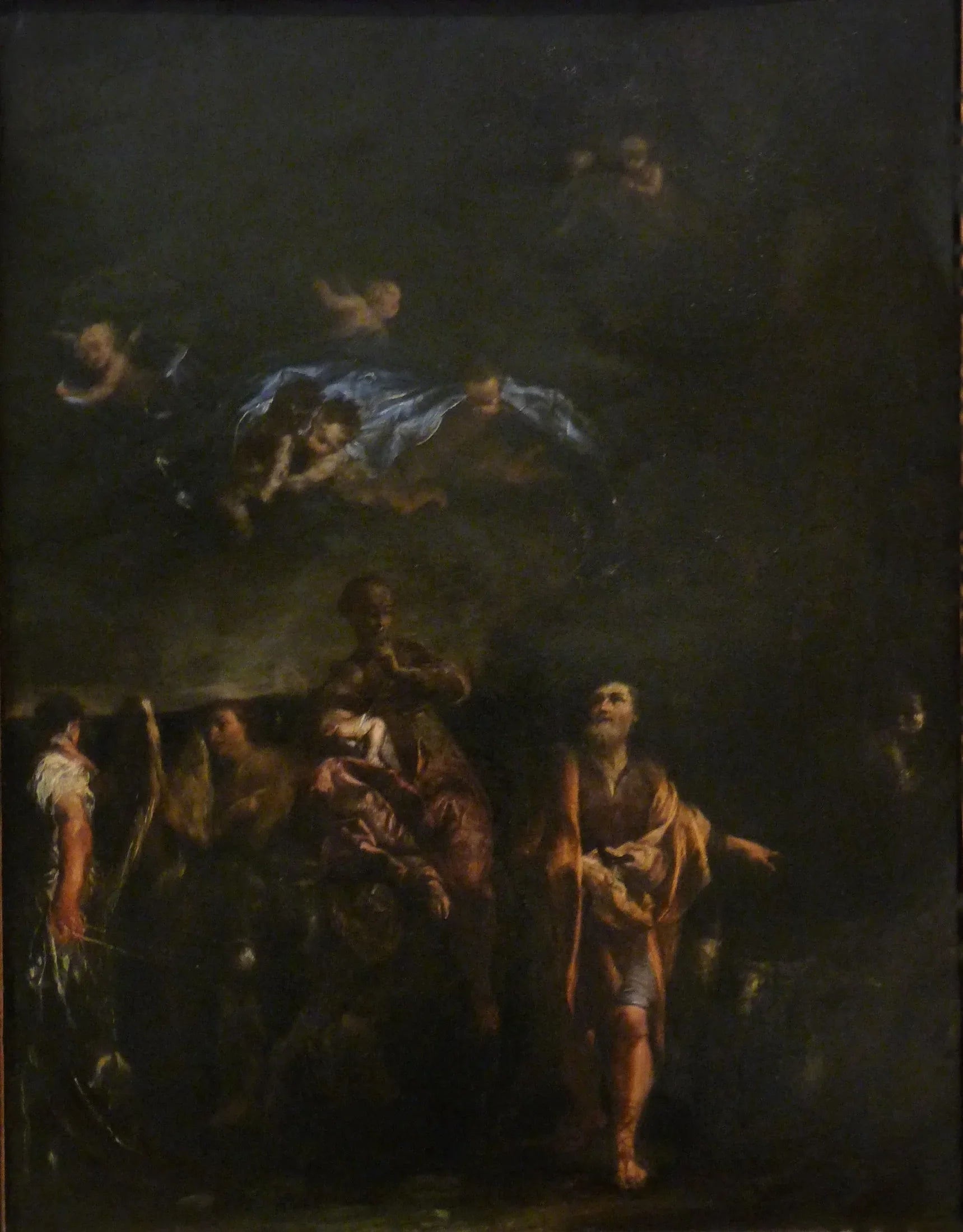 La Fuite en Égypte - Giuseppe Maria Crespi image 1 reproduction de peinture à l’huile