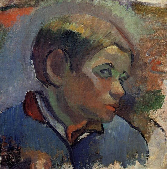 Portrait de petit garçon - Paul Gauguin