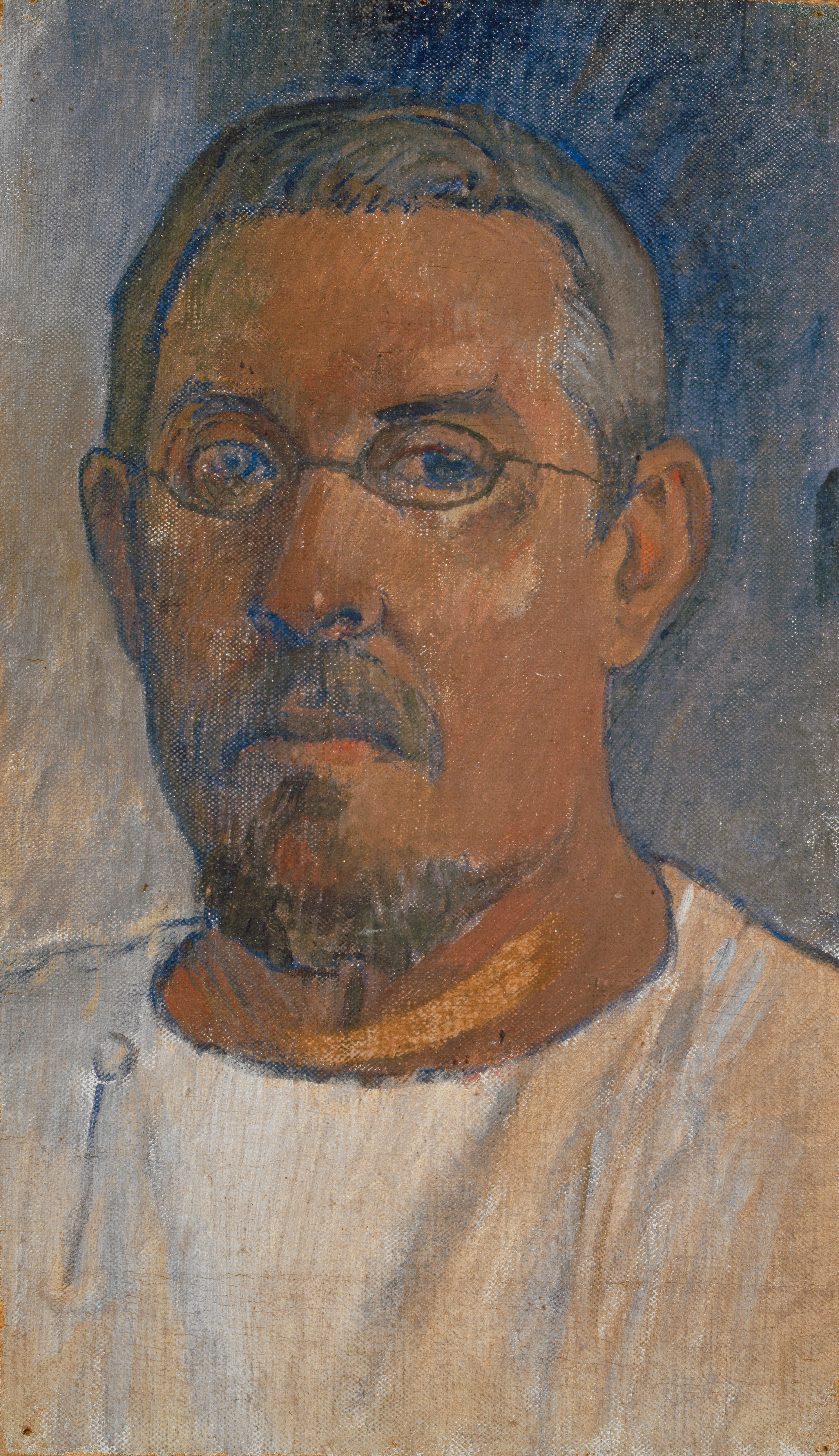 Reproduction du tableau « Portrait de l'artiste par lui-même - Paul Gauguin » par Alpha Reproduction en peinture à l’huile