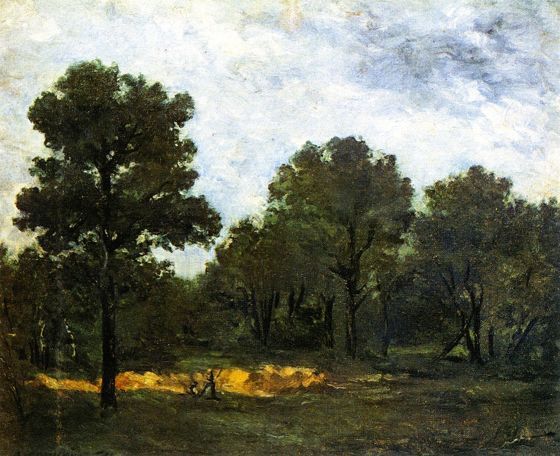 Reproduction du tableau « Clairière II - Paul Gauguin » par Alpha Reproduction en peinture à l’huile
