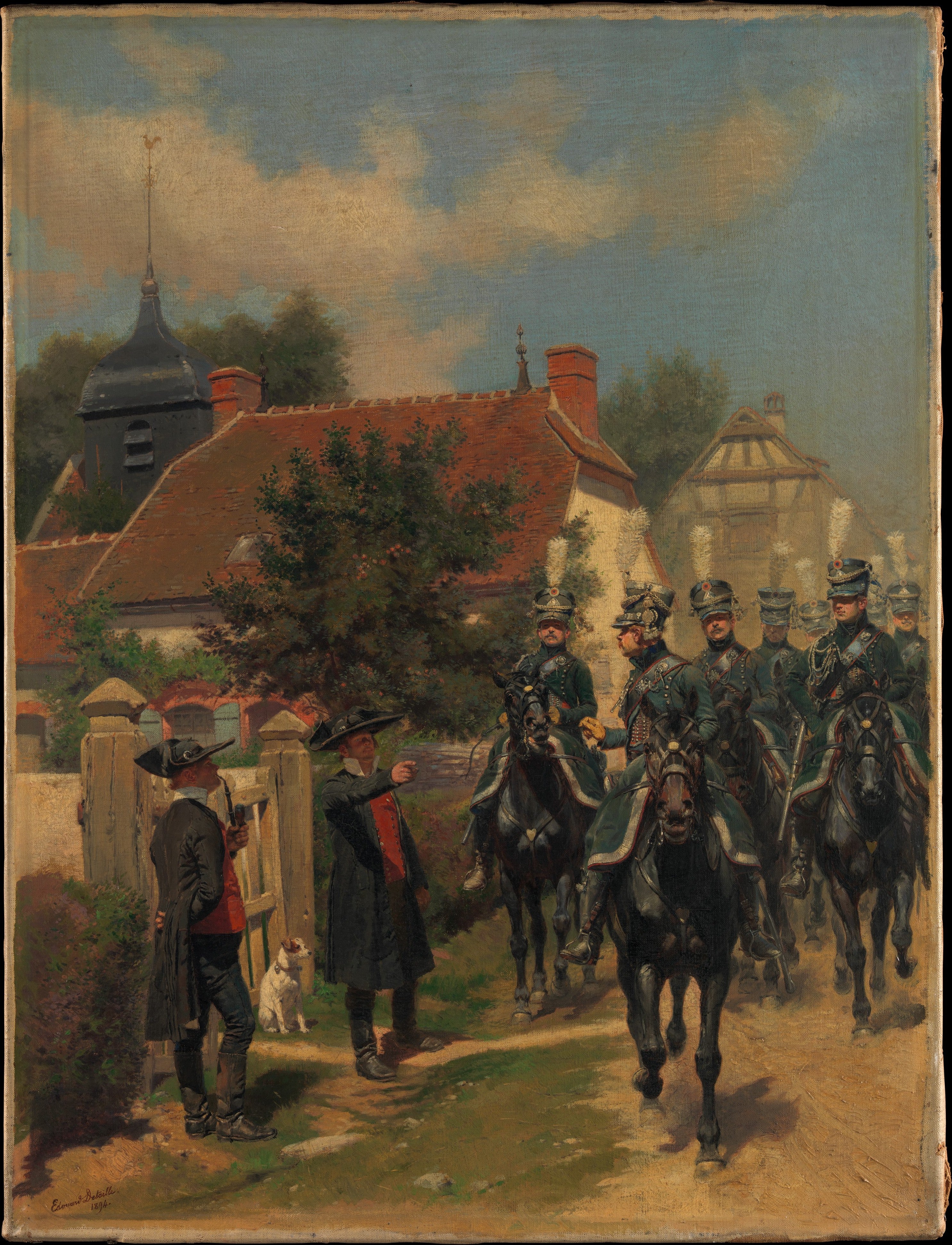 Gendarmes d’Ordonnance - Édouard Detaille - Alpha Reproduction