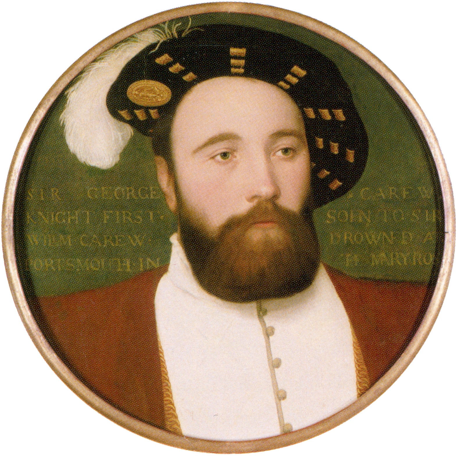Sir George Carew (1504–1545) - Hans Holbein le Jeune
