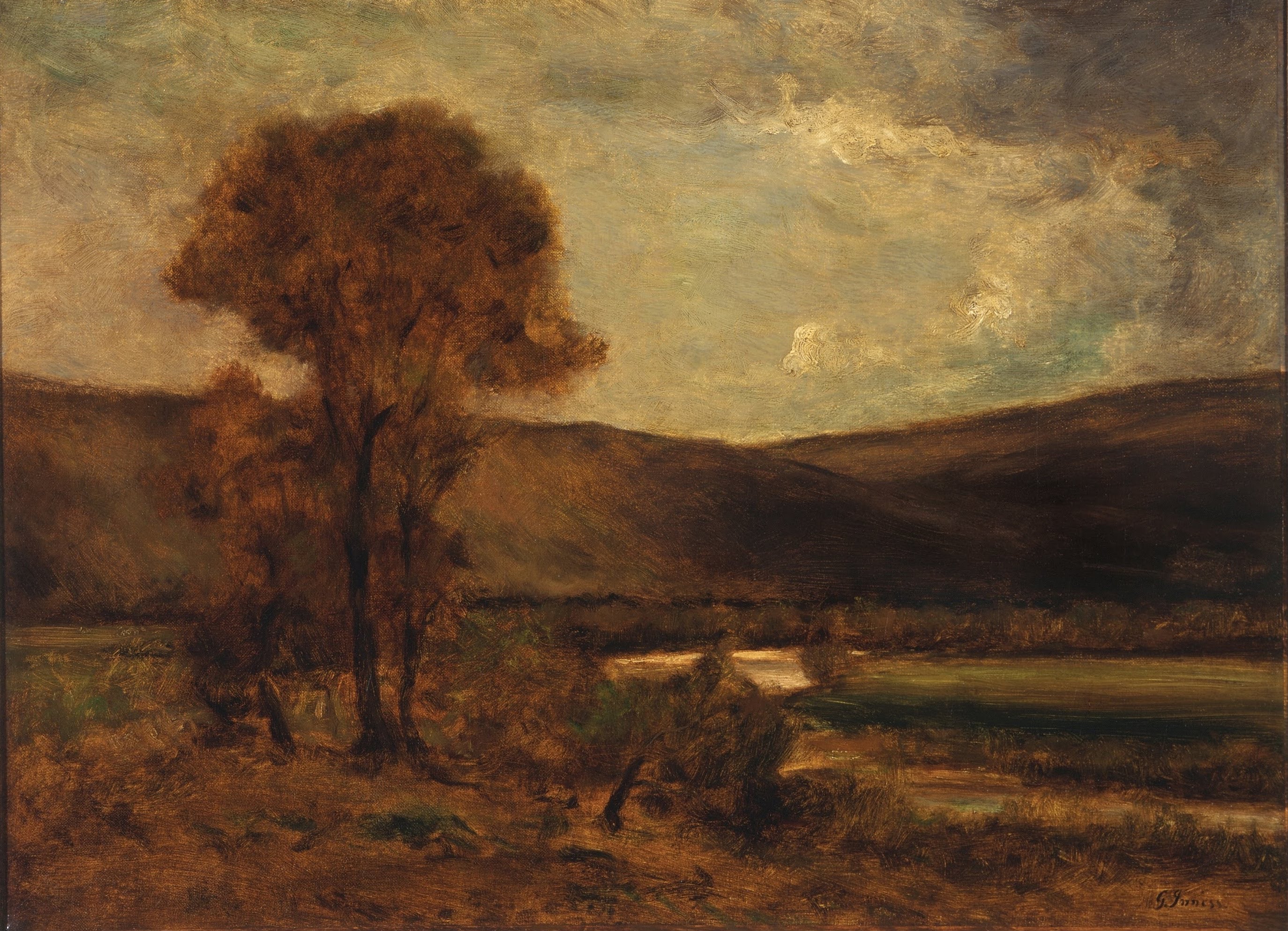 Scène d'automne - George Inness