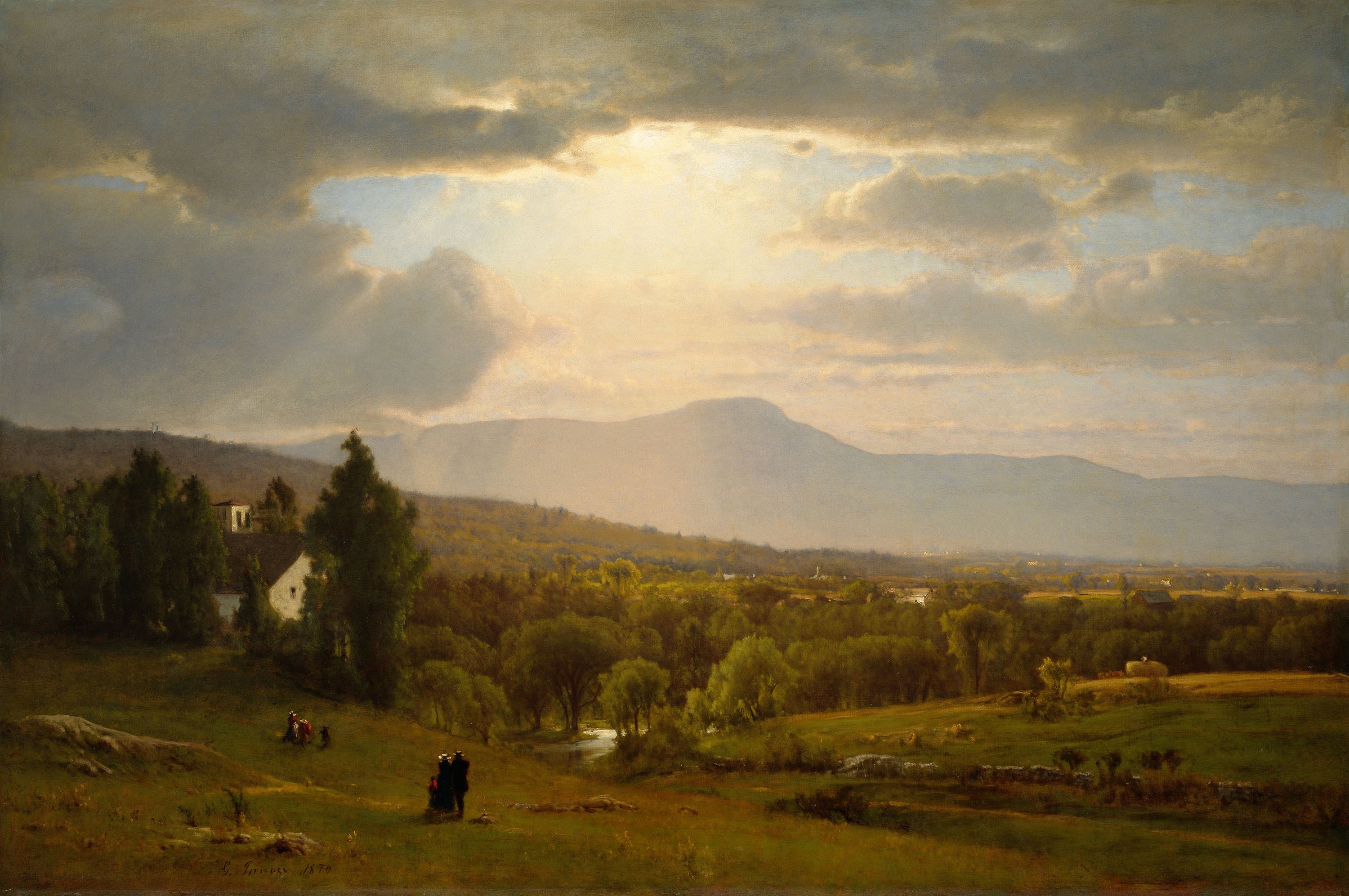 Montagnes Catskill - George Inness