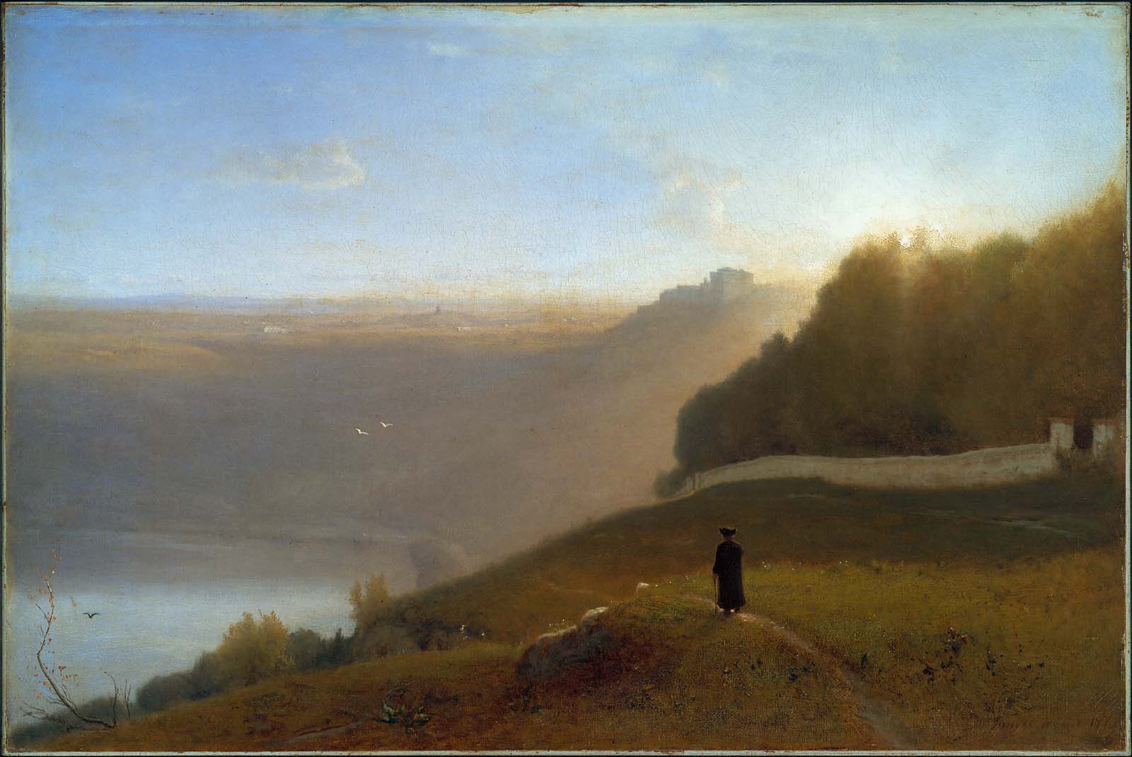 Lac de Nemi - George Inness