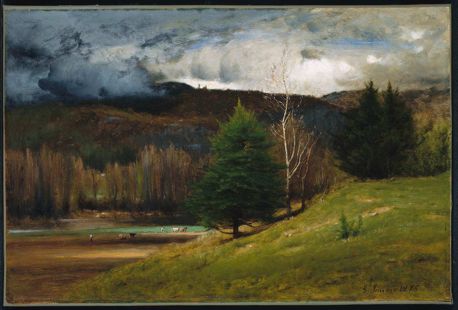Près du village de Kearsarge - George Inness