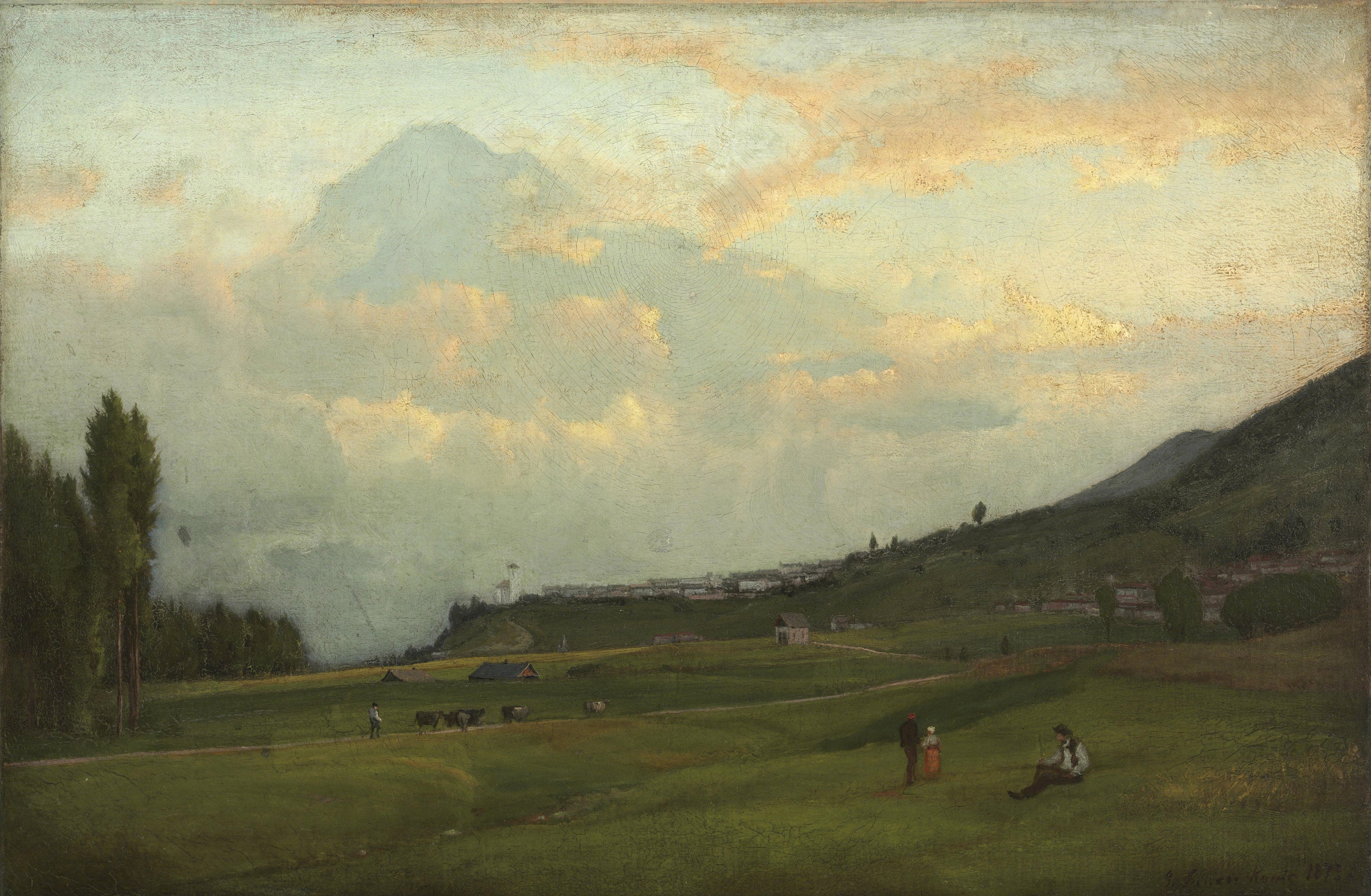 Vallée du Cadore, Italie - George Inness