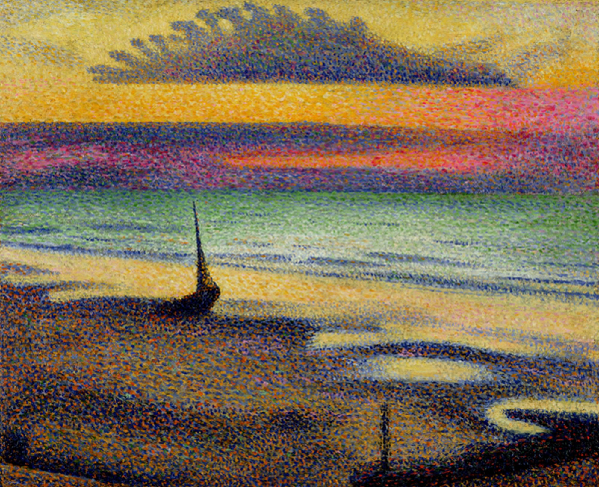 Plage à Heist - Georges Lemmen - Alpha Reproduction