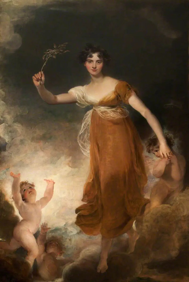 ジョージアナ・マリア・レスター（1793-1859）、レイディ・ド・タブリー役 - トーマス・ローレンス