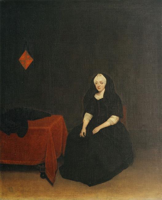 Portrait de Lucrèce Rouse (1650-1713) - Gerard ter Borch