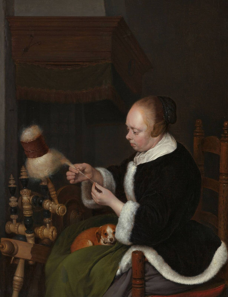 Le Spinner - Gerard ter Borch