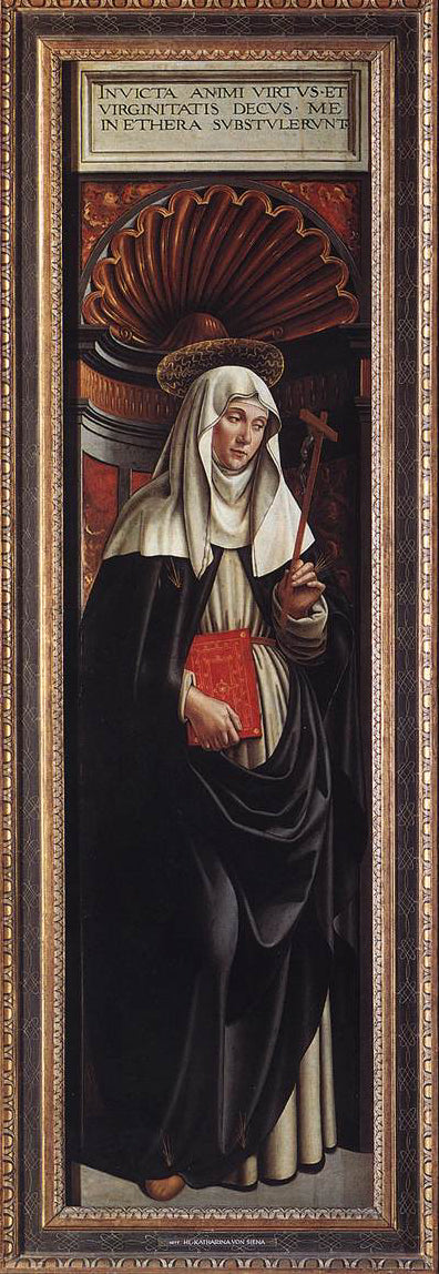 Sainte Catherine de Sienne - Domenico Ghirlandaio