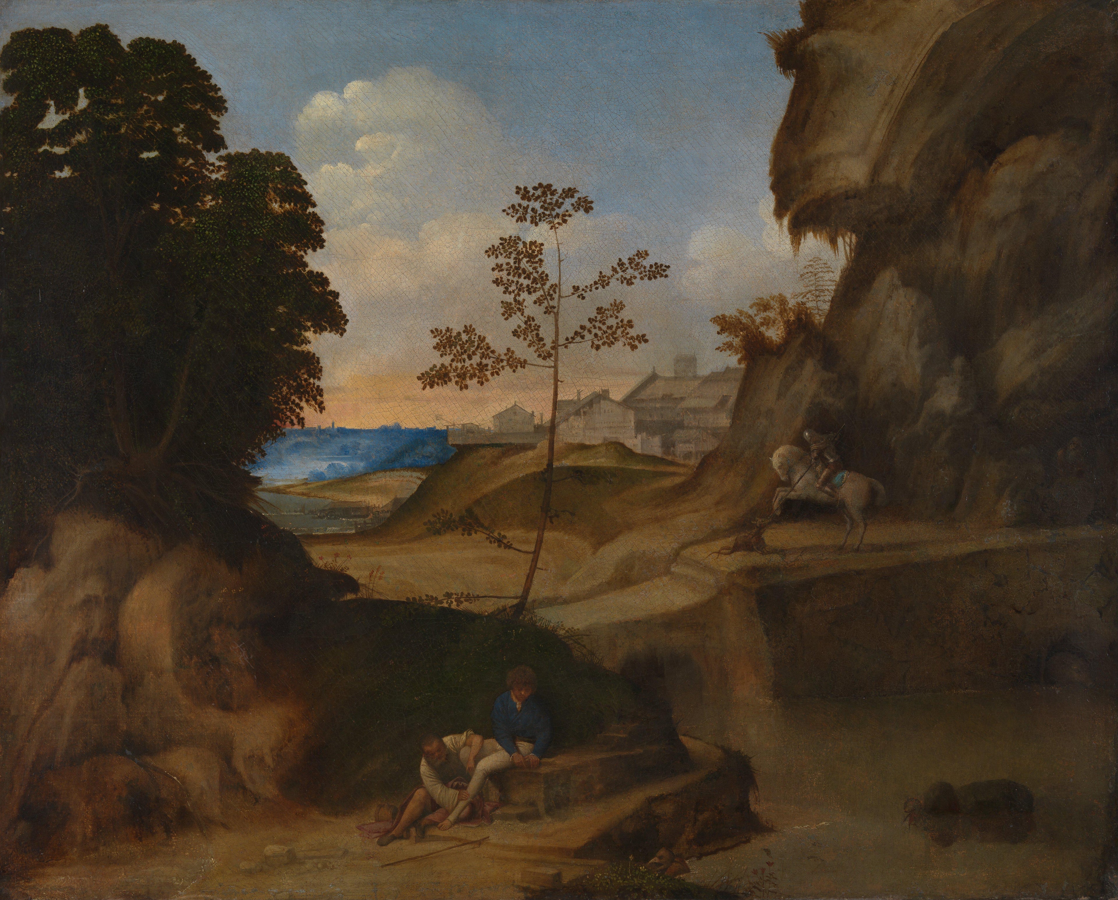 Coucher de soleil - Giorgione