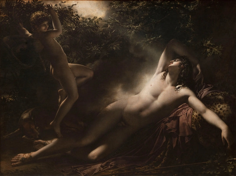 アンディミオンの眠り - アンヌ＝ルイ・ジロデ

Source:
Le Sommeil d'Endymion - Anne-Louis Girodet